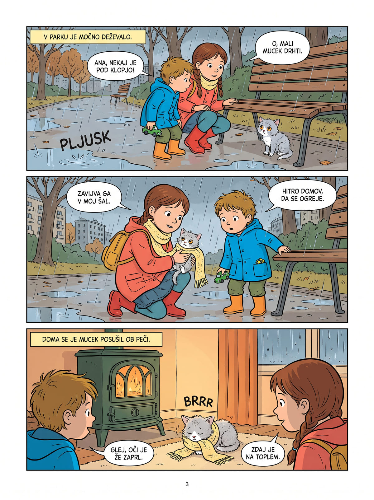 Čista linija · starejši bralci